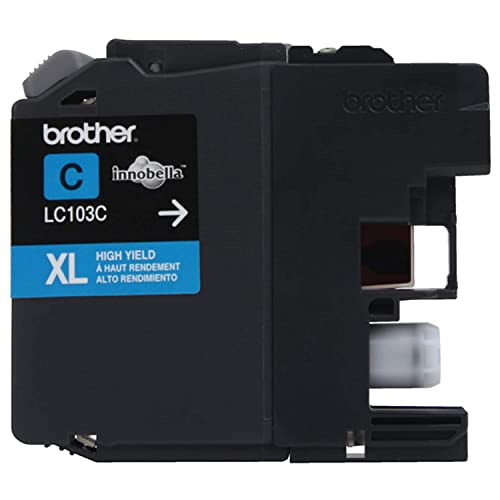 Brother LC1033PKS Innobella High-Yield Ink, 600 Page Yield, Color (Cyan, Magenta, Yellow), 3 Cartridges per Pack