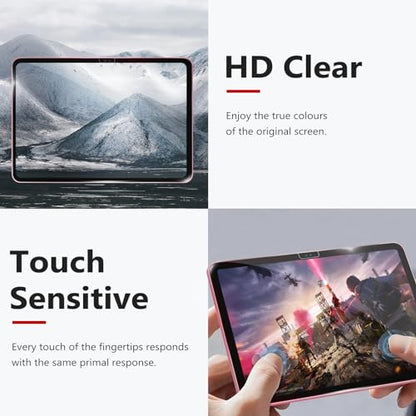 BERSEM 10.9 Inches iPad (11th / 10th Gen) Tempered Glass Screen Protector