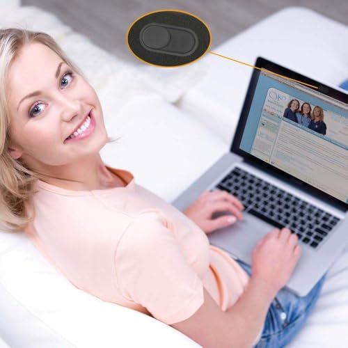 Coverra Ultra Thin Webcam Cover 4.69x2.87x0.28 inch 0.634 ounces