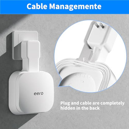 SENLEG 1-Pack EE-7 Wall Mount Holder for eero 7 Router