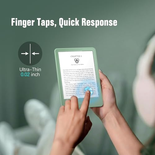 MoKo 6 Inch E-Reader Screen Protector Tempered Glass Anti-Scratch 9H HD Clear
