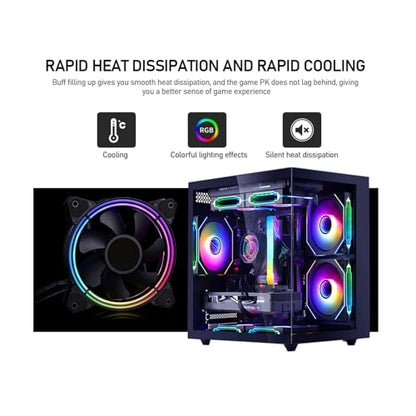 Suevery Desktop Computer SUV9B1W04 Ryzen 5 6C 512 GB SSD 16 GB RAM HDMI Tower