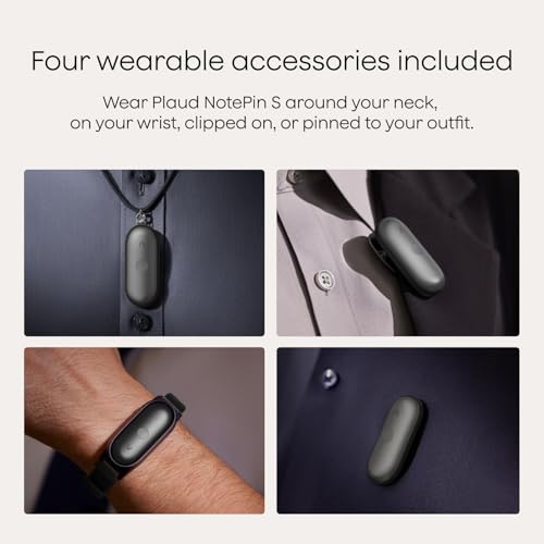 Plaud 0.83" PN0210 Bluetooth 5 AI Voice Recorder