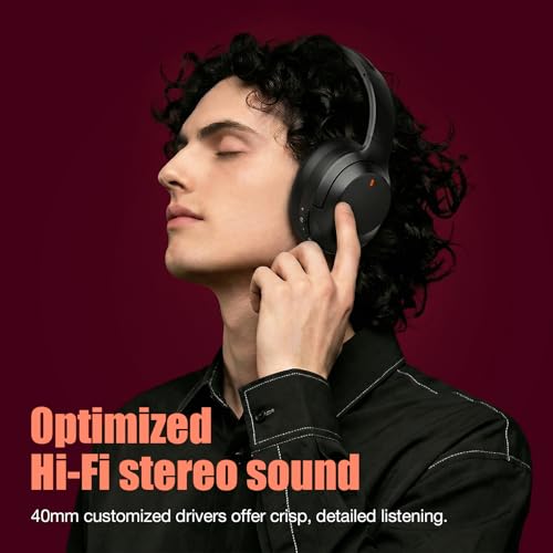 Vonaural Over-Ear Hybrid Active Noise Cancelling Headphones Model B0FWJY183S