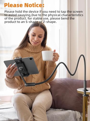 SAIJI 47" C4-Plus-B-3-US Adjustable Tablet and Phone Holder