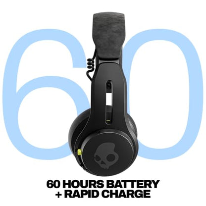 Skullcandy Icon ANC On-Ear Wireless Headphones, Bluetooth 5.0, 20Hz-20kHz Frequency Range, 32 Ohms Impedance, 97.5 dB Sensitivity, IPX4 Water Resistance