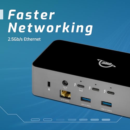 OWC Thunderbolt 5 Dock, 11 Port, 140W Power Delivery, 2.5GbE, SD/microSD Reader