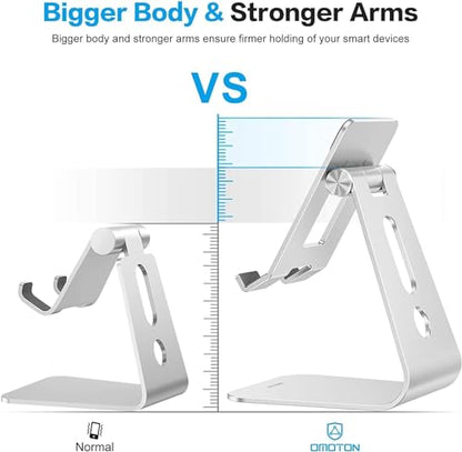 OMOTON 12.9 inch T2 Adjustable Tablet Stand Tabletop Aluminum