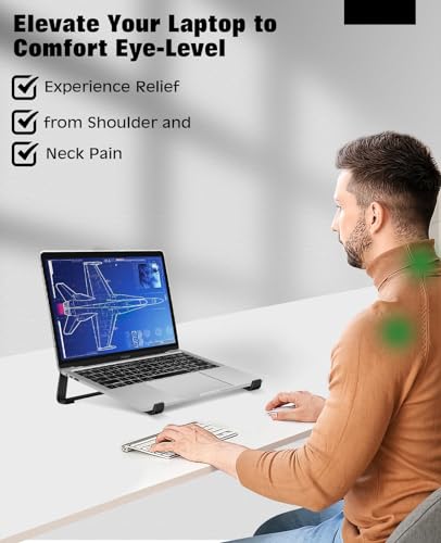 Thibault 1.0 Count Thibault-0018 Laptop Stand Black Ergonomic Tabletop