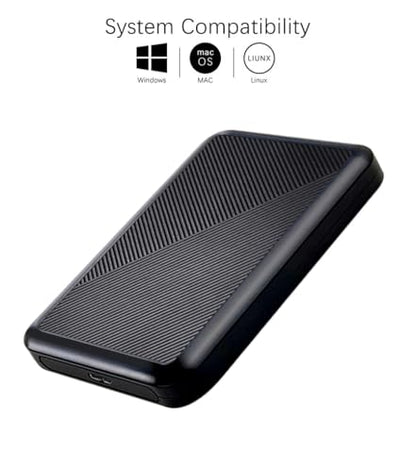 Tianken 1TB External HDD USB 3.0 TKEHD-1530-1000 5Gbps Mechanical Hard Drive