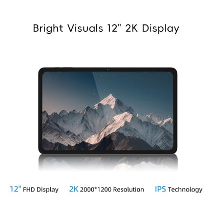 QAZIPO 12GB RAM JPK10 2000x1200 60Hz LCD 2-in-1 Laptop/Tablet