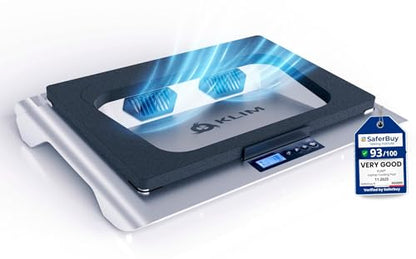 KLIM Laptop Cooling Pad KLEVE2708 Silver ABS 4300 RPM Air Cooling