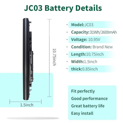 DMKAOLLK JC03 2600mAh 10.95V Lithium Polymer Battery