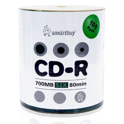 Smartbuy 700MB 52x CD-R Disc LYSB00K58FZPW-CMPTRACCS