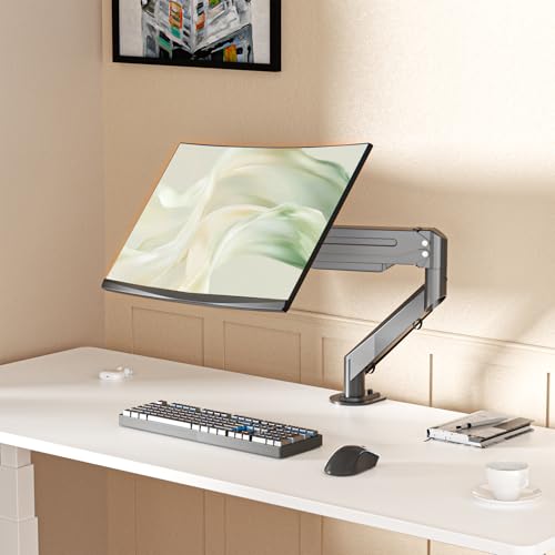 Suptek MD8B-1 Monitor Mount 17-35 Inches Adjustable Tabletop Arm
