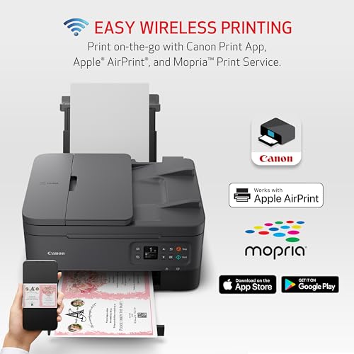 Canon PIXMA TR7020a Inkjet Printer 4800 x 1200 dpi Wireless Auto Document Feeder