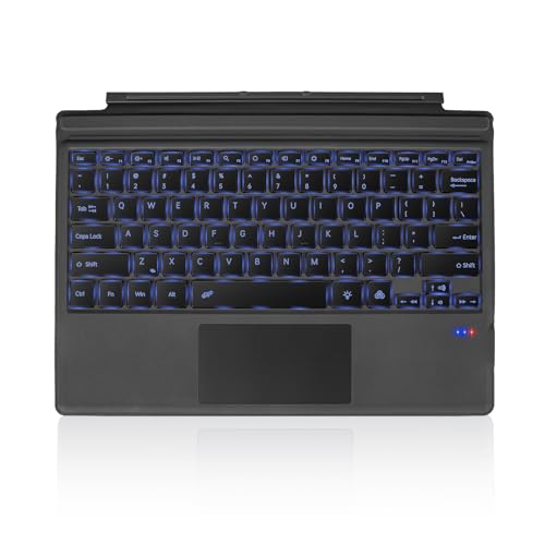 Sunnymark SF-1089A-C Black QWERTY Wireless Keyboard for Microsoft Surface Pro - Bluetooth - Battery Powered - Lightweight - Plastic Enclosure