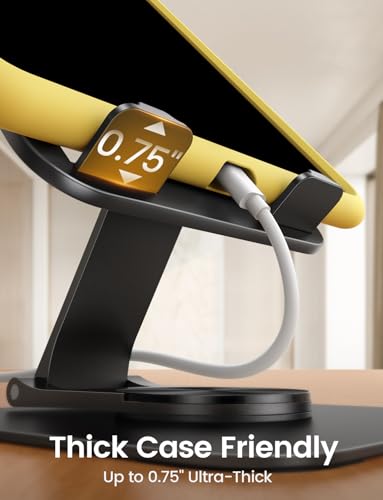 Lamicall Adjustable STDT02 360° Rotation Desk Stand for 4.7-13" Devices