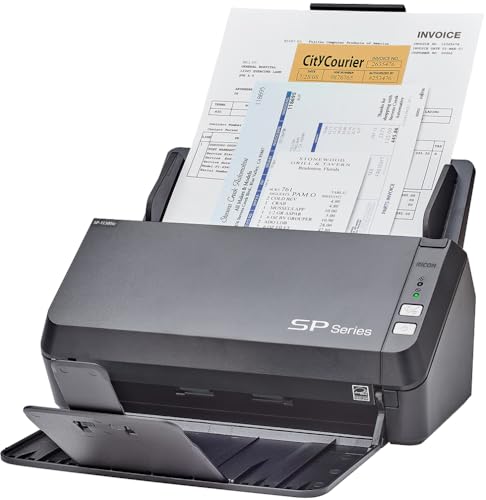 RICOH 5.3" x 11.2" SP-1130Ne 600 dpi Document Scanner