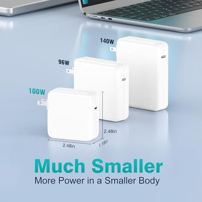 SATURNDOCK 100W USB Type C Charger Compatible with MacBook Pro 16 14 15 13 12 inch and MacBook Air 15 13 inch