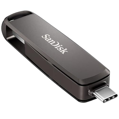 SanDisk 512GB SDDDE1-512G-G46 USB Flash Drive, Up to 1,000MB/s Read Speed, Dual USB Type-C and Type-A Connectivity