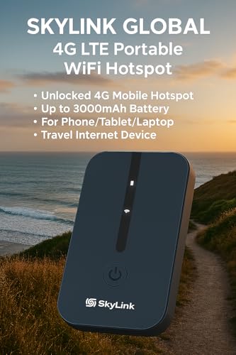 Skylink Global 4G LTE Portable WiFi Hotspot SLG-08 AC 150Mbps Tri-Band