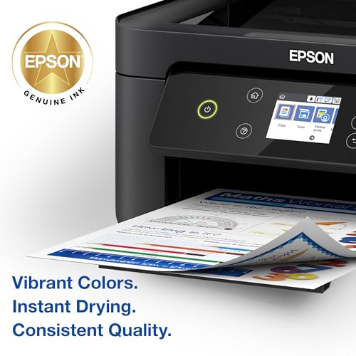 Epson Standard Ink Cartridge T212120-BCS Black, Cyan, Magenta, Yellow, 350 Page Yield, Genuine