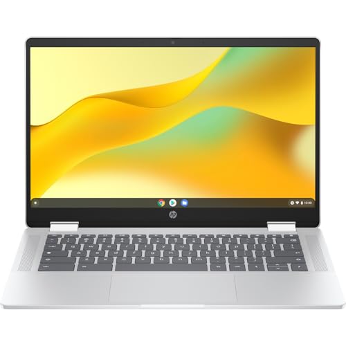 HP 14 Inch 14b-cd0035cl 1920 x 1080 2 in 1 Chromebook Convertible Touchscreen Intel Processor N200 8GB LPDDR5 128GB UFS 720p Webcam ChromeOS