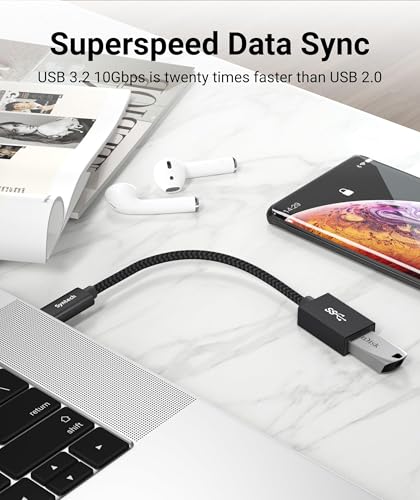 Syntech USB Type C to USB Adapter, 2 Pack, 10Gbps, Compatible with Various Devices
