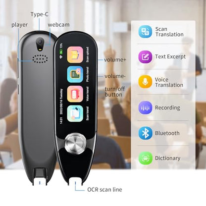 ACODO USB Text Scanner 1.0 Count Compatible with Windows & macOS