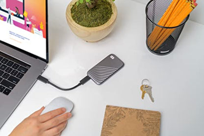 WD 2TB My Passport SSD USB 3.0 External Solid State Drive - WDBAGF0020BGY
