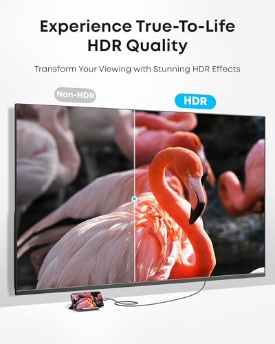 Anker 6 Feet A87E0 4K HDMI USB-C Male-to-Male 60 Hz Cable