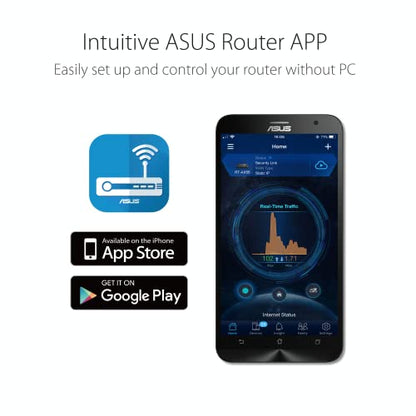 ASUS RT-AX1800S 1800Megabits/Sec Dual-Band WiFi 6 Router