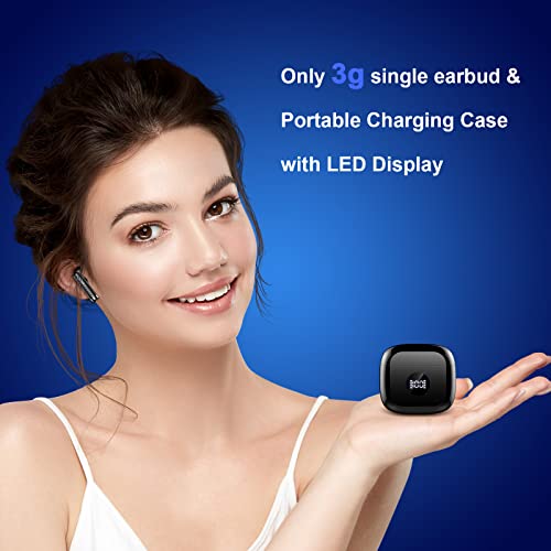Jxrev J53 Wireless Earbuds Bluetooth 5.4 Standard Sound Isolation