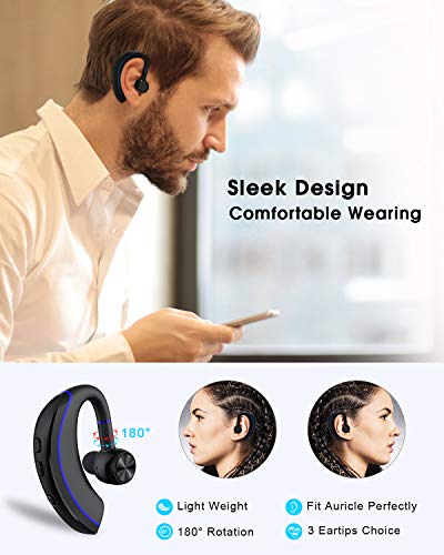 NANAMI A8 Bluetooth Headset V5.0 In-Ear Noise Isolation