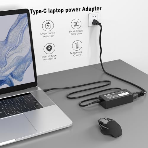 GKLSPL 65W DL65200325 USB Type C Laptop Charger - 240V - 110V