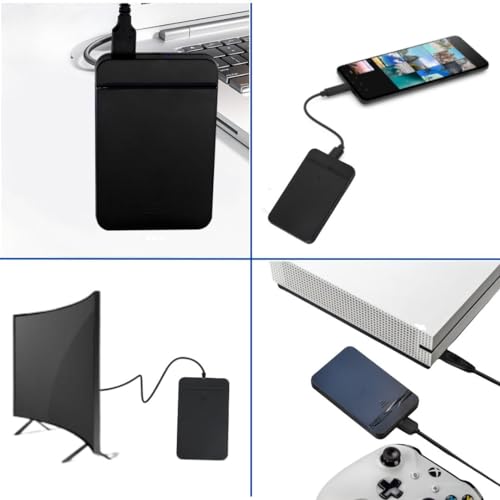 EZEKERS 500GB ezeks2500 External Hard Drive USB 3.0/USB C