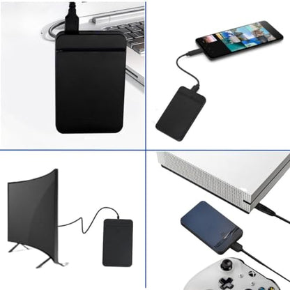 EZEKERS 500GB ezeks2500 External Hard Drive USB 3.0/USB C
