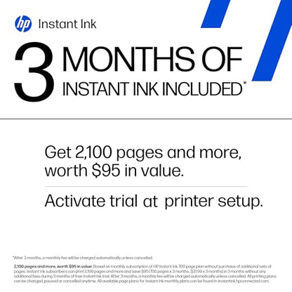 HP OfficeJet Pro 9125e ADF Printer, 1200 x 1200 dpi, Color Output, Inkjet