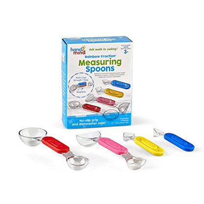 hand2mind 4 Piece Measuring Spoon Set Model Number 94467 Liquid Measurement Tools