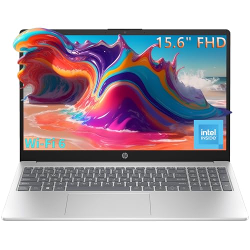 HP 15.6 Laptop Computer Intel N100 1920x1080 60Hz Clamshell Computing