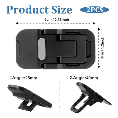 Bewudy 2 Pcs 588668_2_JzCx0NJdb Adjustable Keyboard Stand for Most Keyboards Tripod Tabletop Black
