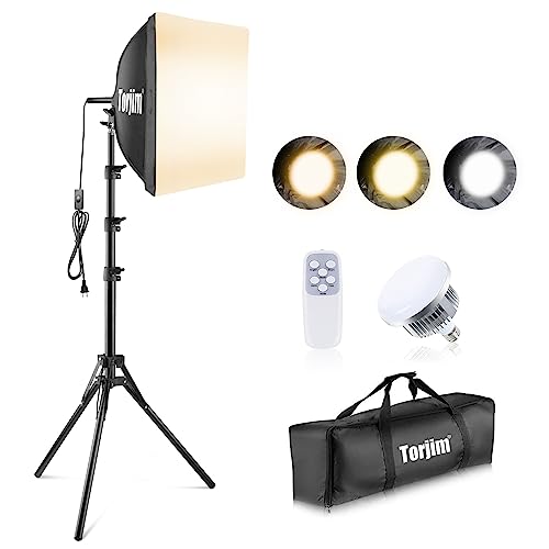 Torjim 16 Inch TJ 7500K 85W Softbox Photography Lighting Kit
