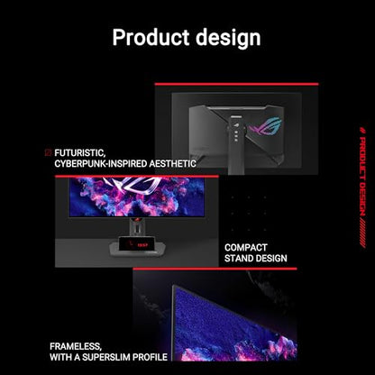 ASUS 26.5 Inch XG27AQDMG QHD 240Hz OLED Monitor