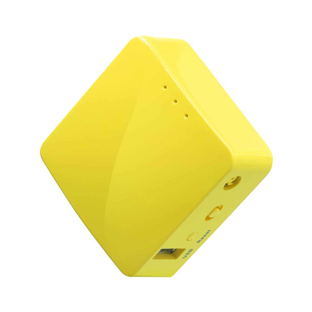 GL.iNet 1 Count GL-MT300N-V2 OpenWrt Wi-Fi 4 Router 300 Mbps Single-Band Wireless