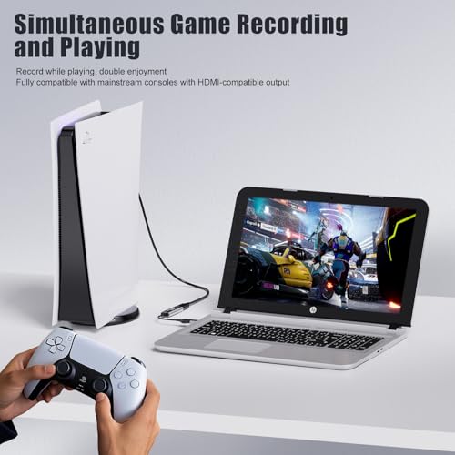 VIXLW U169 USB 3.0 Video Capture Card 1080p 60FPS AV Output External Device