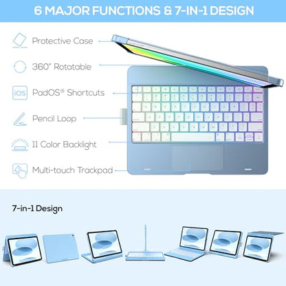 Typecase 10.9-inch/11-inch KB201T-100 Keyboard Case iPadOS Accessory
