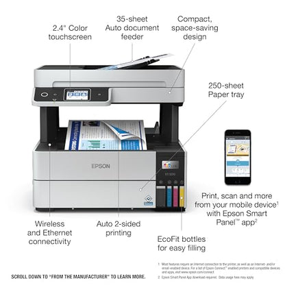 Epson EcoTank ET-5170 Inkjet Printer 4800 x 1200 dpi Color All-in-One