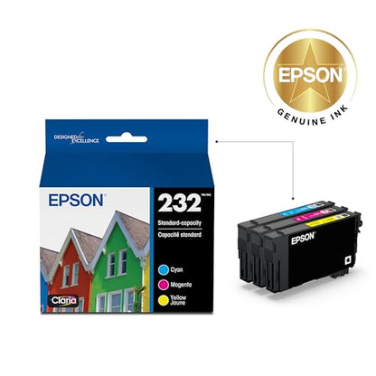 Epson T232520-S Genuine Ink Cartridge Cyan, Magenta, Yellow 600 Pages Multi Inkjet Color Printing