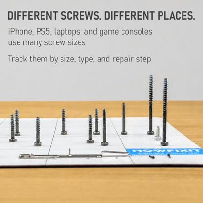 HowFixit 10.04 x 9.76 x 0.87 inches Mat for Electronic Component Organization